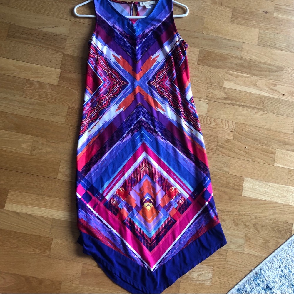 Colorful summer dress - Picture 1 of 4